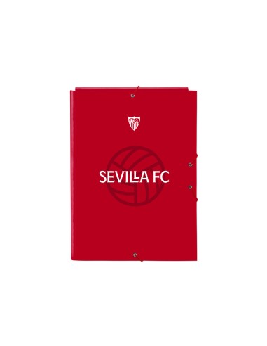 Carpeta carton folio gomas solapas safta sevilla fc corporativa