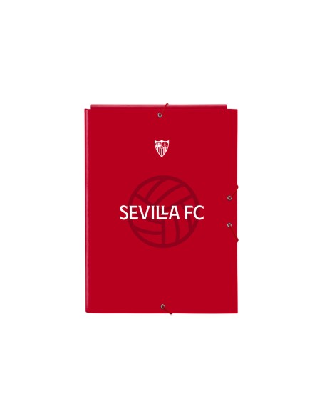 Carpeta carton folio gomas solapas safta sevilla fc corporativa