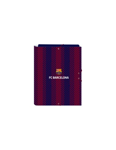 Carpeta carton folio gomas solapas safta fc barcelona