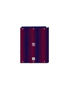 Carpeta carton folio gomas solapas safta fc barcelona