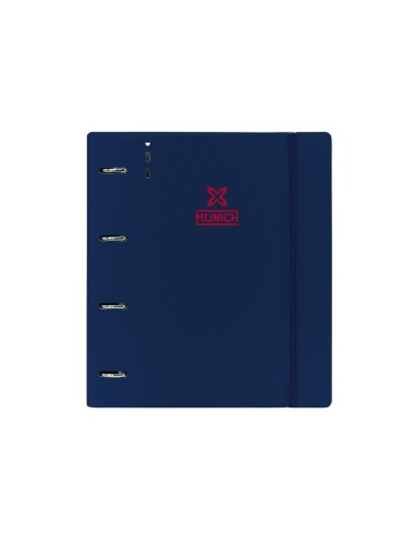 Carpeta safta 4 anillas de 35 mm con recambio din a4 100 hojas polipropileno munich royal
