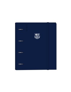 Carpeta safta 4 anillas de 35 mm con recambio din a4 100 hojas polipropileno fc barcelona