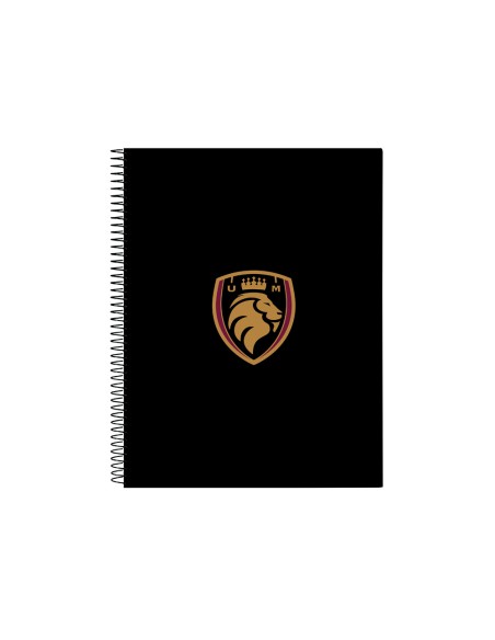 Cuaderno espiral safta microperforado din a4 tapa forrada 120 hojas cuadro 5 mm 60 gr kings league ultimate