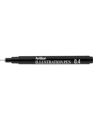 Rotulador artline calibrado micrometrico negro illustration pen ek 284iln punta poliacetal 04mm