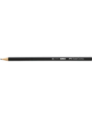 Lapices de grafito faber castell blackmatt 1111 hb