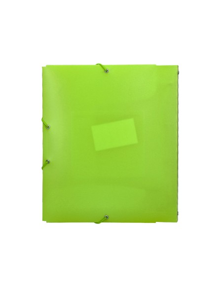 Carpeta beautone 4 anillas 25 mm con 5 separadores 3 solapas cierre gomas polipropileno din a4 color