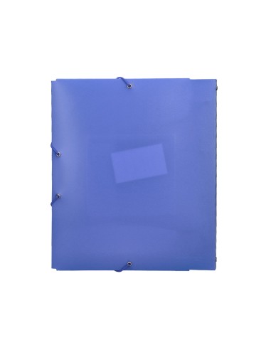 Carpeta beautone 4 anillas 25 mm con 5 separadores 3 solapas cierre gomas polipropileno din a4 color