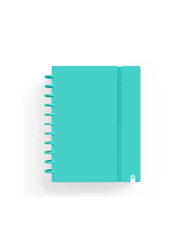 Cuaderno carchivo ingeniox foam a5 80h cuadricula menta pastel