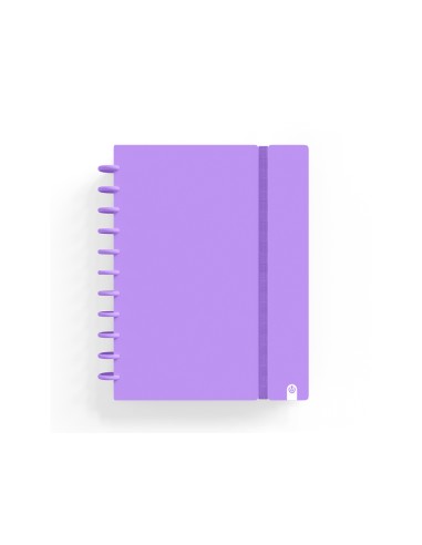 Cuaderno carchivo ingeniox foam a5 80h cuadricula violeta