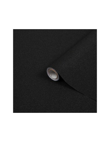 Rollo adhesivo d c fix negro metal brillo ancho 45 cm largo 15 mt