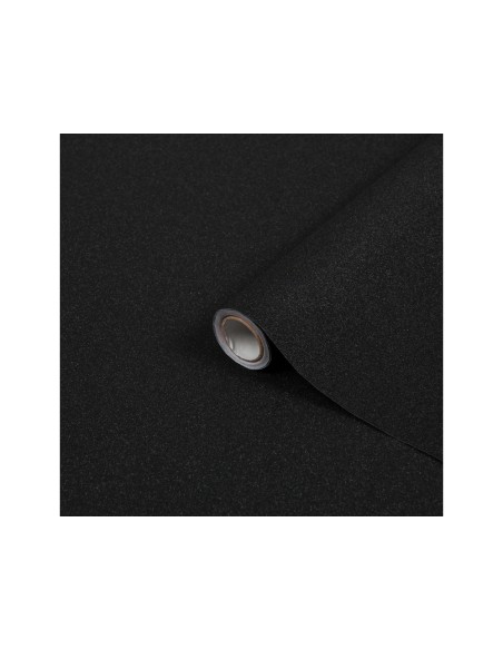Rollo adhesivo d c fix negro metal brillo ancho 45 cm largo 15 mt