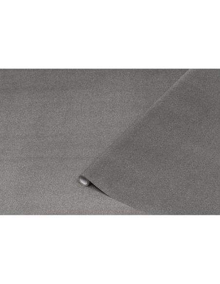 Rollo adhesivo d c fix antracita metal brillo ancho 45 cm largo 15 mt