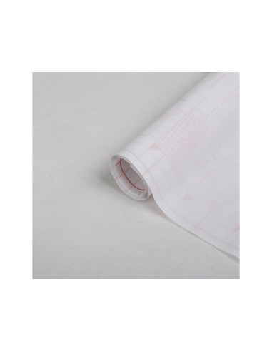 Rollo adhesivo d c fix blanco mate ancho 90 cm largo 15 mt