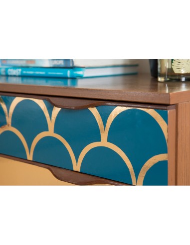 Rollo adhesivo d c fix azul petroleo ancho 45 cm largo 15 mt