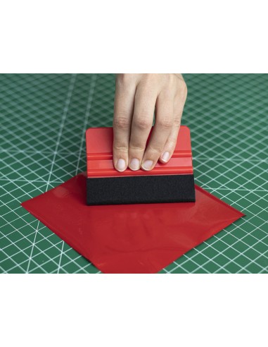 Rollo adhesivo d c fix rojo senales ancho 45 cm largo 15 mt