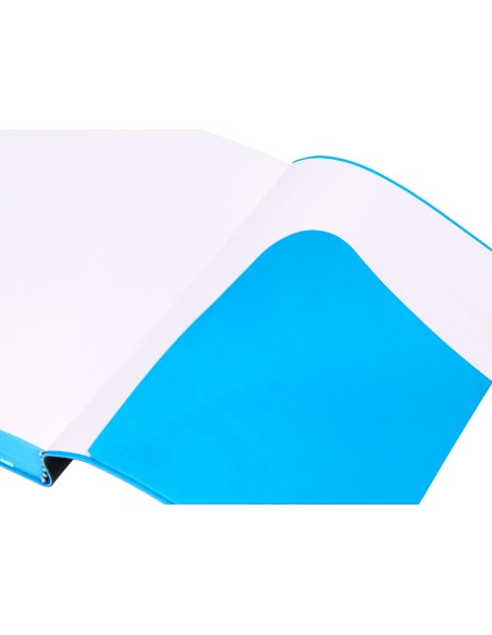 Agenda encuadernada liderpapel sifnos a5 2025 dia pagina color azul papel 70 gr