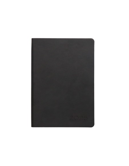 Agenda encuadernada liderpapel sifnos a5 2025 dia pagina color azul papel 70 gr