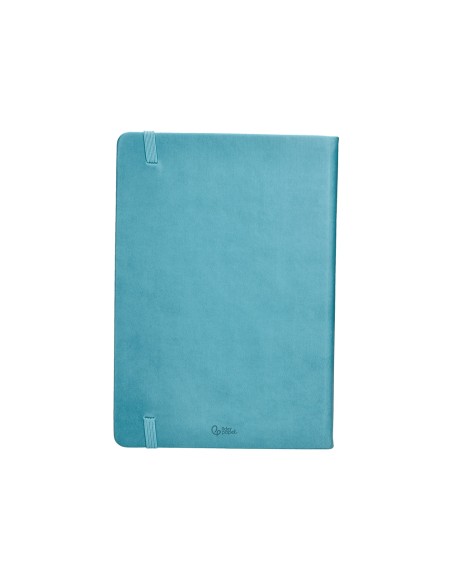 Agenda encuadernada liderpapel mykonos a5 2025 dia pagina light color azul papel 70 gr