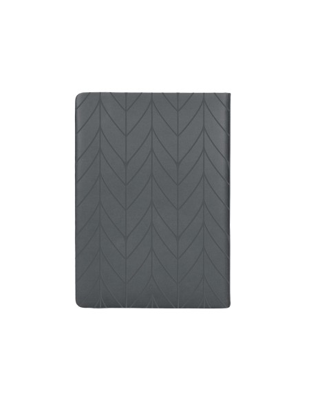 Agenda encuadernada liderpapel lipsi a5 2025 dia pagina color gris papel 70 gr