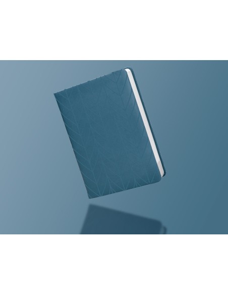 Agenda encuadernada liderpapel lipsi a5 2025 dia pagina color azul papel 70 gr