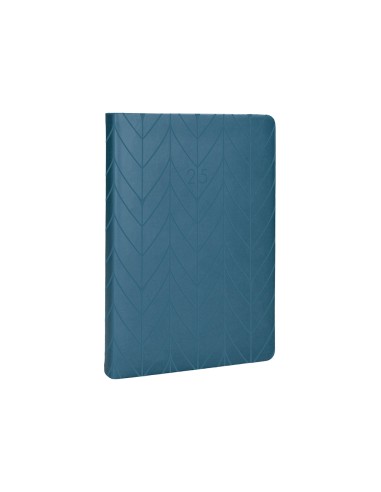 Agenda encuadernada liderpapel lipsi a5 2025 dia pagina color azul papel 70 gr