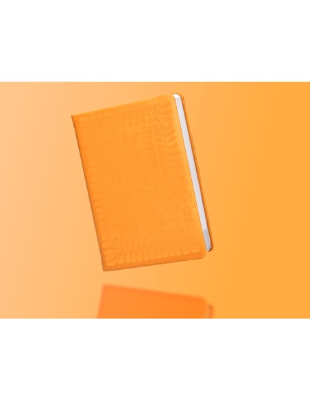 Agenda encuadernada liderpapel icaria a5 2025 dia pagina color amarillo papel 70 gr