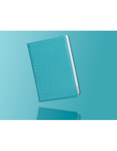 Agenda encuadernada liderpapel icaria a5 2025 dia pagina color turquesa papel 70 gr