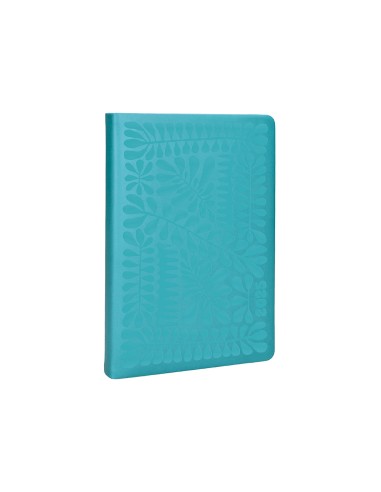 Agenda encuadernada liderpapel icaria a5 2025 dia pagina color turquesa papel 70 gr