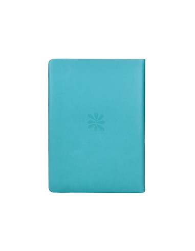 Agenda encuadernada liderpapel icaria a5 2025 dia pagina color turquesa papel 70 gr