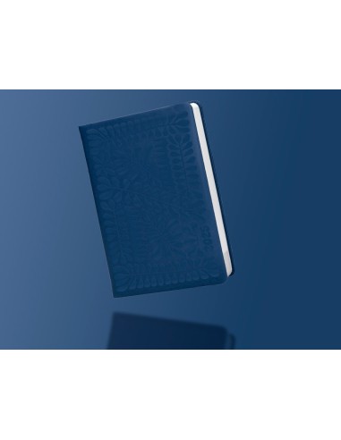Agenda encuadernada liderpapel icaria a5 2025 dia pagina color azul papel 70 gr