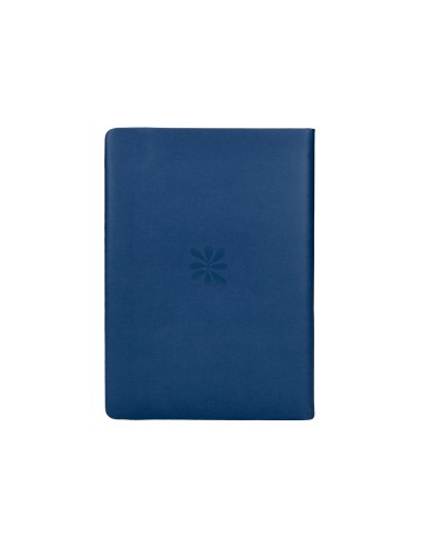 Agenda encuadernada liderpapel icaria a5 2025 dia pagina color azul papel 70 gr