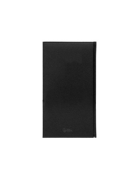 Agenda encuadernada liderpapel creta 80 x 150 2025 dia pagina color negro papel 70 gr