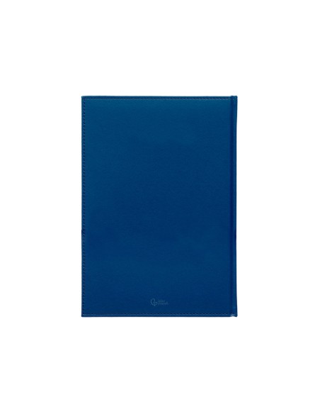 Agenda encuadernada liderpapel creta 170 x 240 2025 semana vista color azul papel 70 gr
