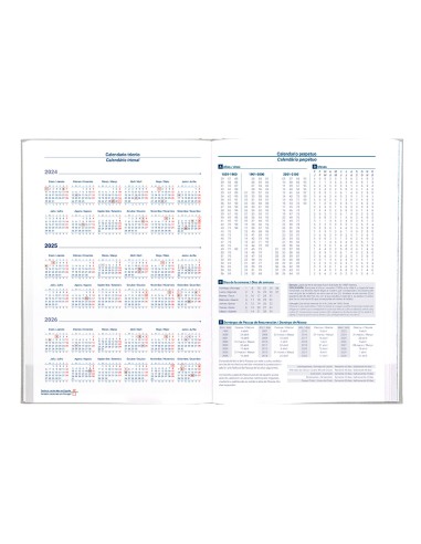 Agenda encuadernada liderpapel creta 170 x 240 2025 dia pagina color gris papel 70 gr