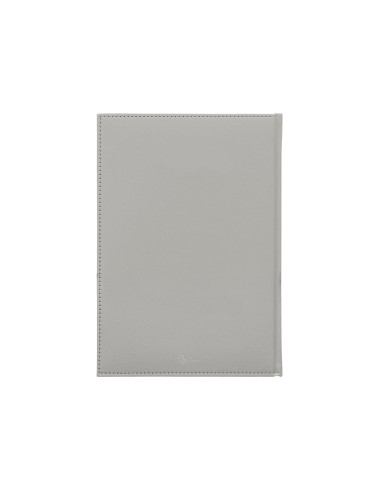 Agenda encuadernada liderpapel creta a5 2025 semana vista color gris papel 70 gr