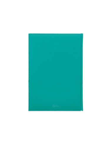 Agenda encuadernada liderpapel creta a5 2025 semana vista color turquesa papel 70 gr