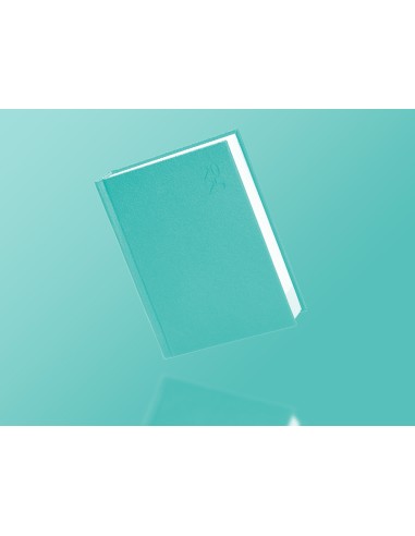 Agenda encuadernada liderpapel corfu a5 2025 semana vista color verde menta papel 60 gr