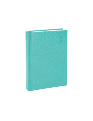Agenda encuadernada liderpapel corfu a5 2025 semana vista color verde menta papel 60 gr