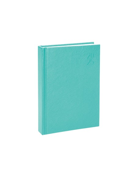 Agenda encuadernada liderpapel corfu a5 2025 semana vista color verde menta papel 60 gr