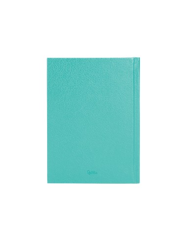Agenda encuadernada liderpapel corfu a5 2025 semana vista color verde menta papel 60 gr