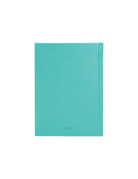 Agenda encuadernada liderpapel corfu a5 2025 semana vista color verde menta papel 60 gr