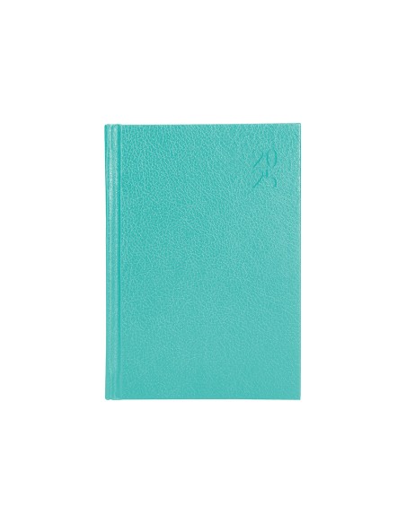 Agenda encuadernada liderpapel corfu a5 2025 semana vista color verde menta papel 60 gr