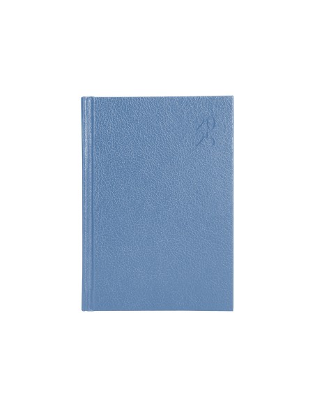 Agenda encuadernada liderpapel corfu a5 2025 dia pagina color azul claro papel 60 gr