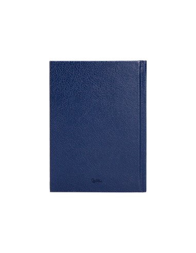 Agenda encuadernada liderpapel corfu a5 2025 dia pagina azul papel 60 gr