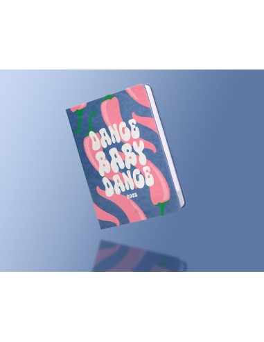 Agenda encuadernada liderpapel kinaros a6 2025 dia pagina color azul papel 70 gr