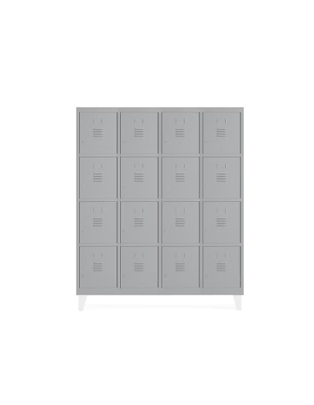Taquilla metalica rocada 300 4 modulos x 4 puertas gris 1210x500x1800 mm Taquilla metalica rocada 300 4 modulos x 4 puertas gris 1210x500x1800 mm
