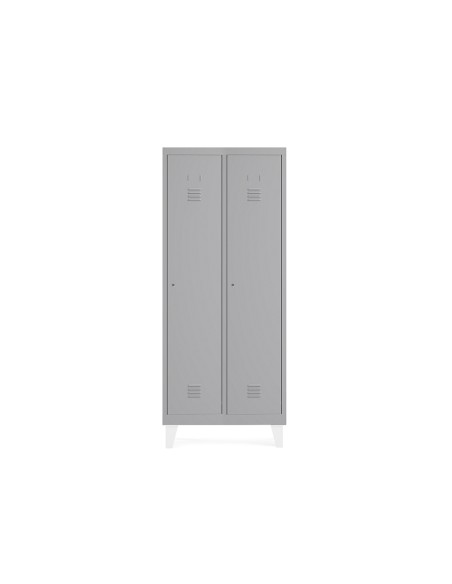Taquilla metalica rocada 300 2 modulos x 2 puertas gris 620x500x1800 mm Taquilla metalica rocada 300 2 modulos x 2 puertas gris 620x500x1800 mm
