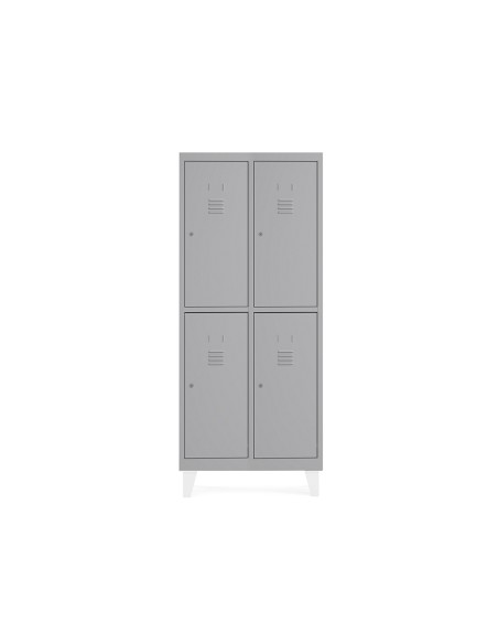 Taquilla metalica rocada 300 2 modulos x 1 puerta gris 620x500x1800 mm Taquilla metalica rocada 300 2 modulos x 1 puerta gris 620x500x1800 mm