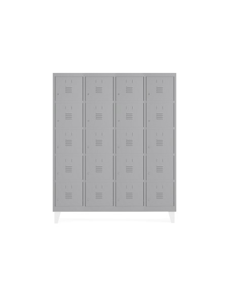 Taquilla metalica rocada 300 4 modulos x 5 puertas gris 1210x500x1800 mm Taquilla metalica rocada 300 4 modulos x 5 puertas gris 1210x500x1800 mm