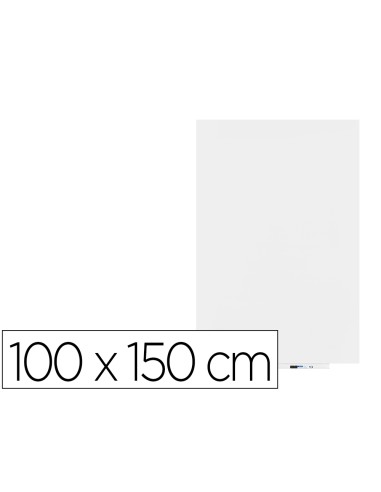 Pizarra blanca rocada skinwhiteboard pro lacada magnetica 100x150 cm